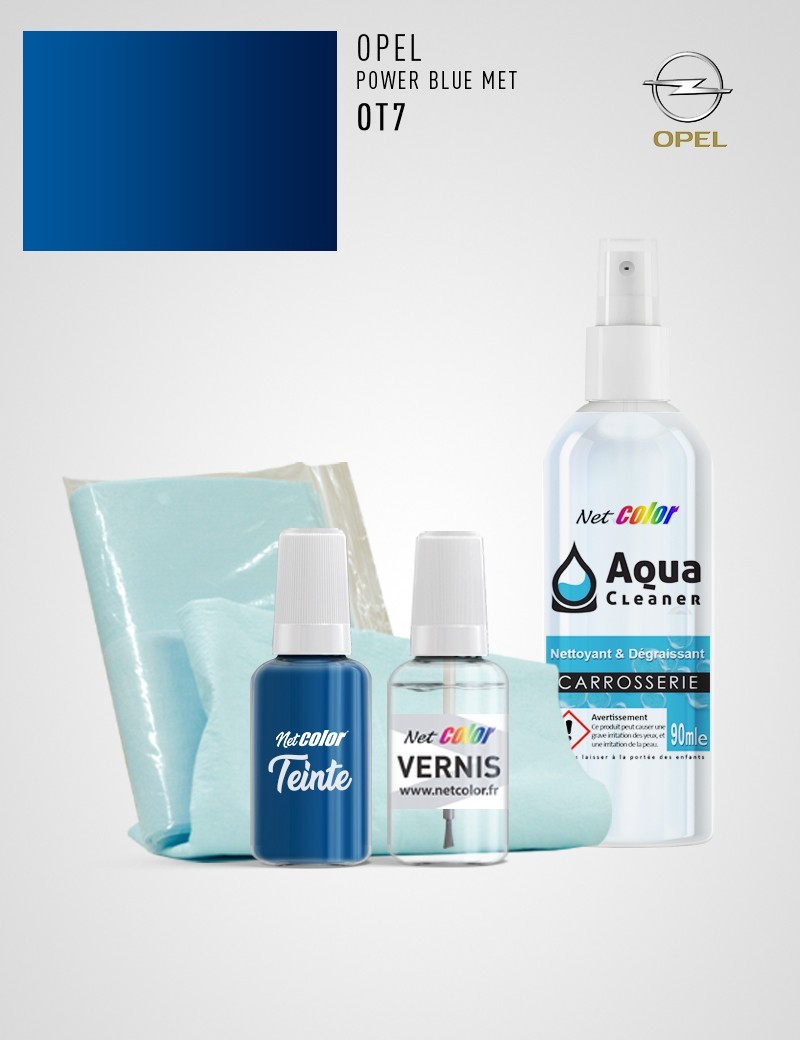 Maxi Kit Retouche Opel OT7 POWER BLUE MET