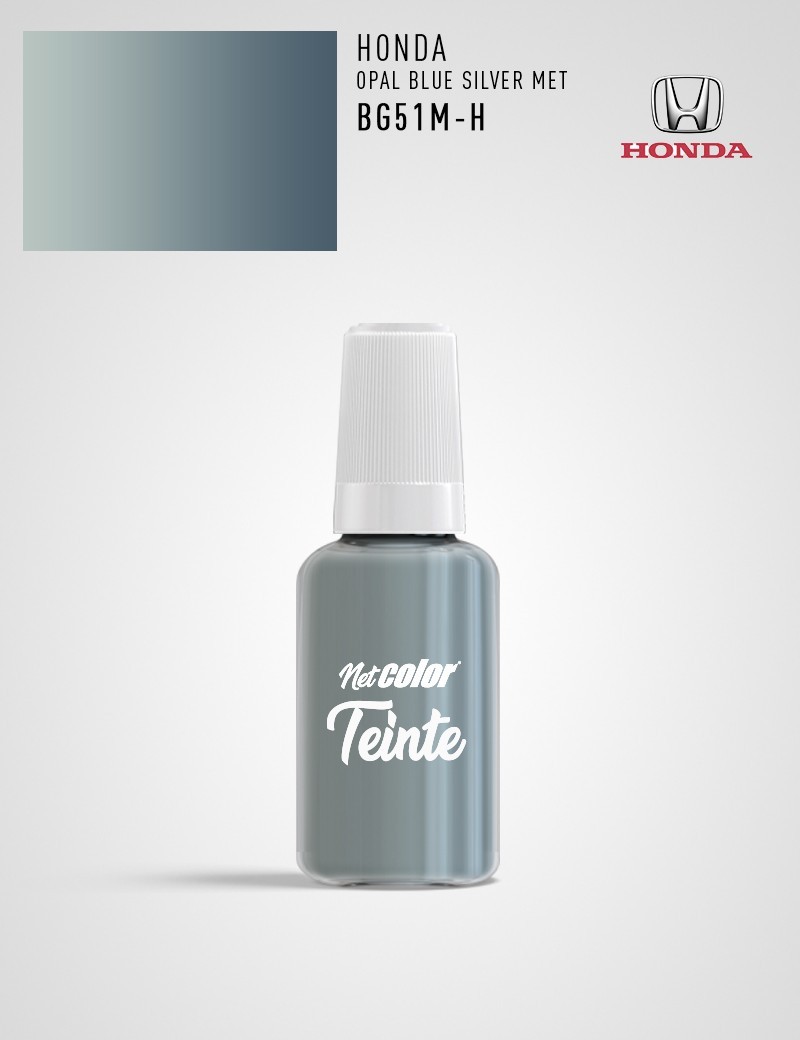 Flacon de Teinte Honda BG51M-H OPAL BLUE SILVER MET