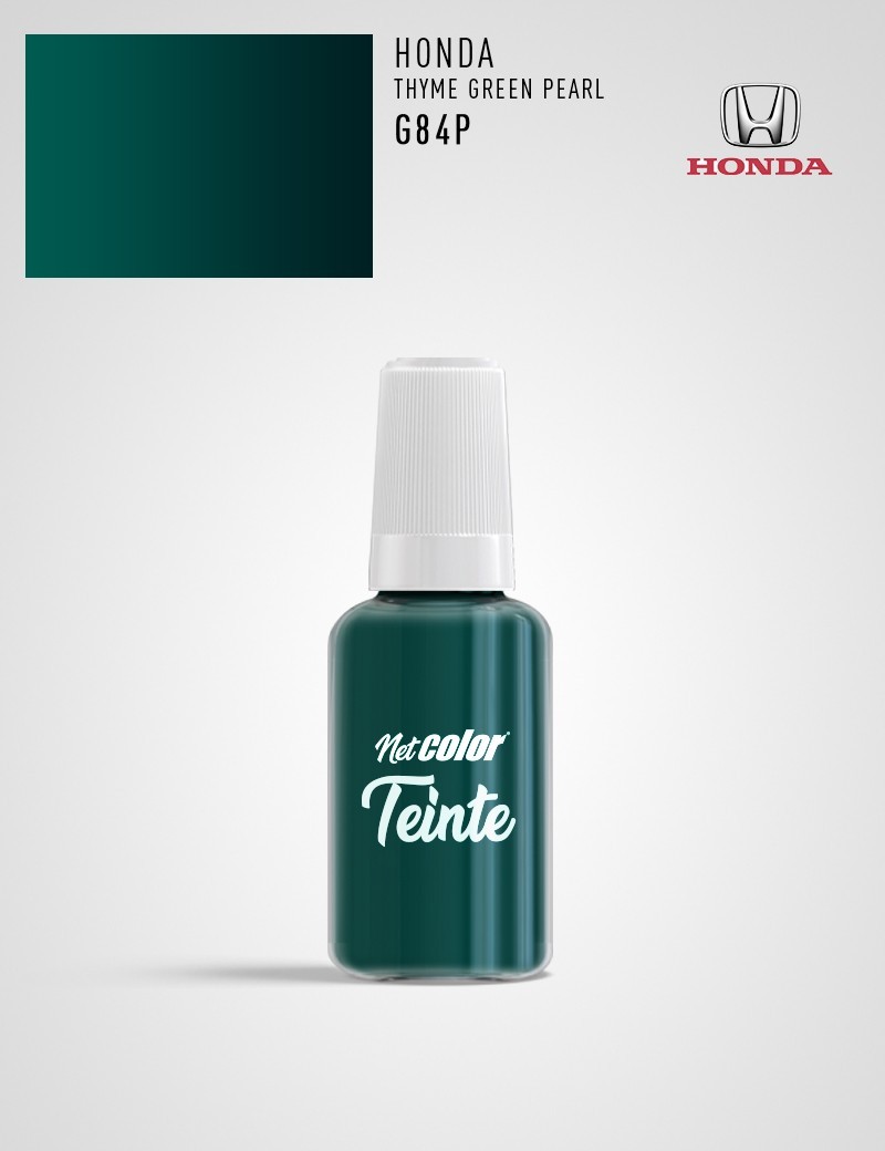 Flacon de Teinte Honda G84P THYME GREEN PEARL