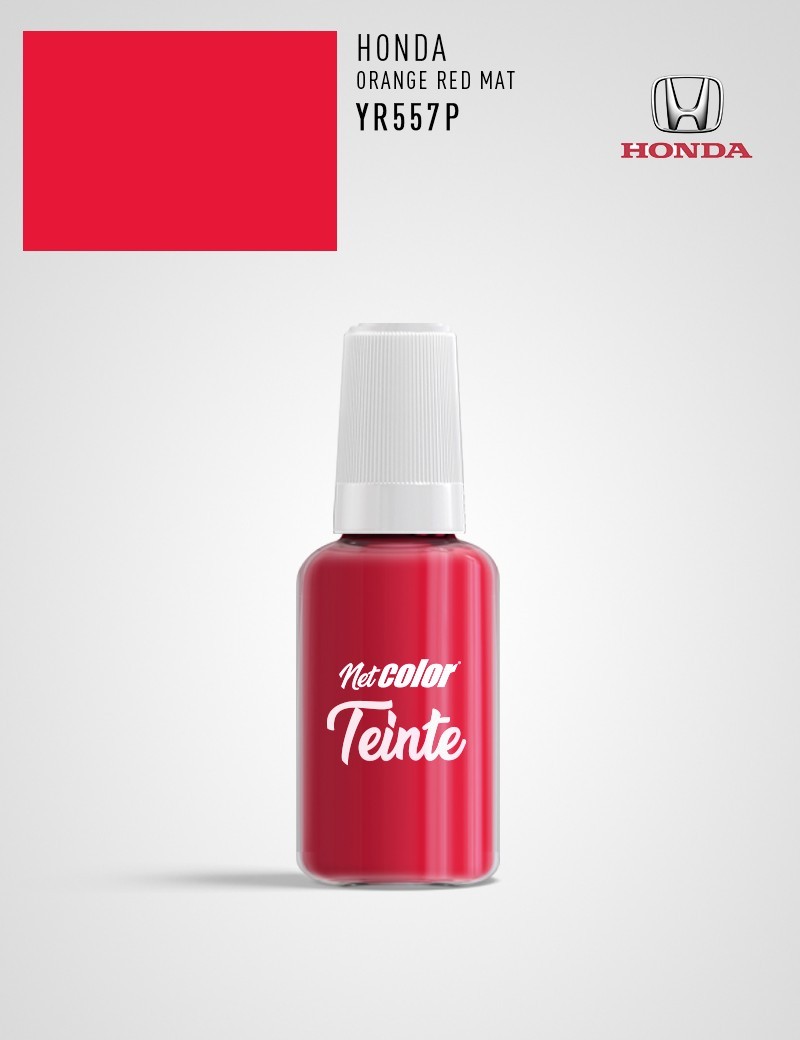 Flacon de Teinte Honda YR557P ORANGE RED MAT