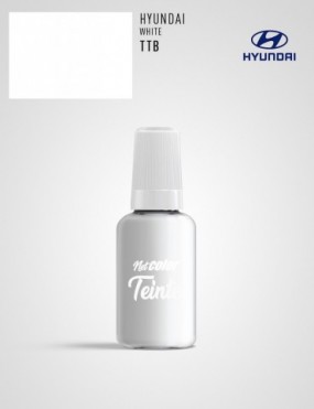 Flacon de Teinte Hyundai TTB WHITE