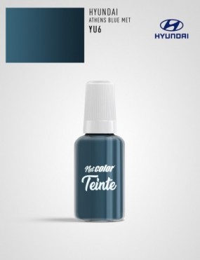 Flacon de Teinte Hyundai YU6 ATHENS BLUE MET
