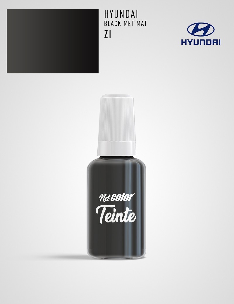 Flacon de Teinte Hyundai ZI BLACK MET MAT