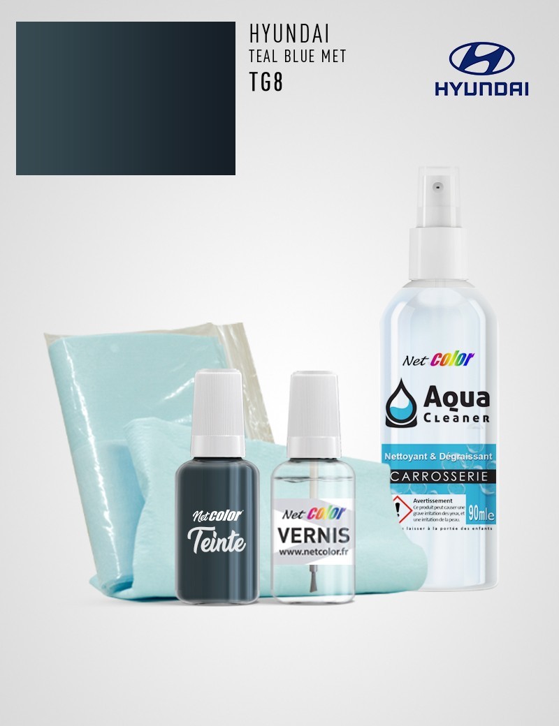 Maxi Kit Retouche Hyundai TG8 TEAL BLUE MET