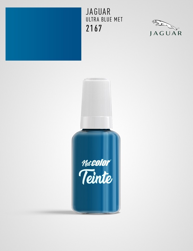 Flacon de Teinte Jaguar 2167 ULTRA BLUE MET