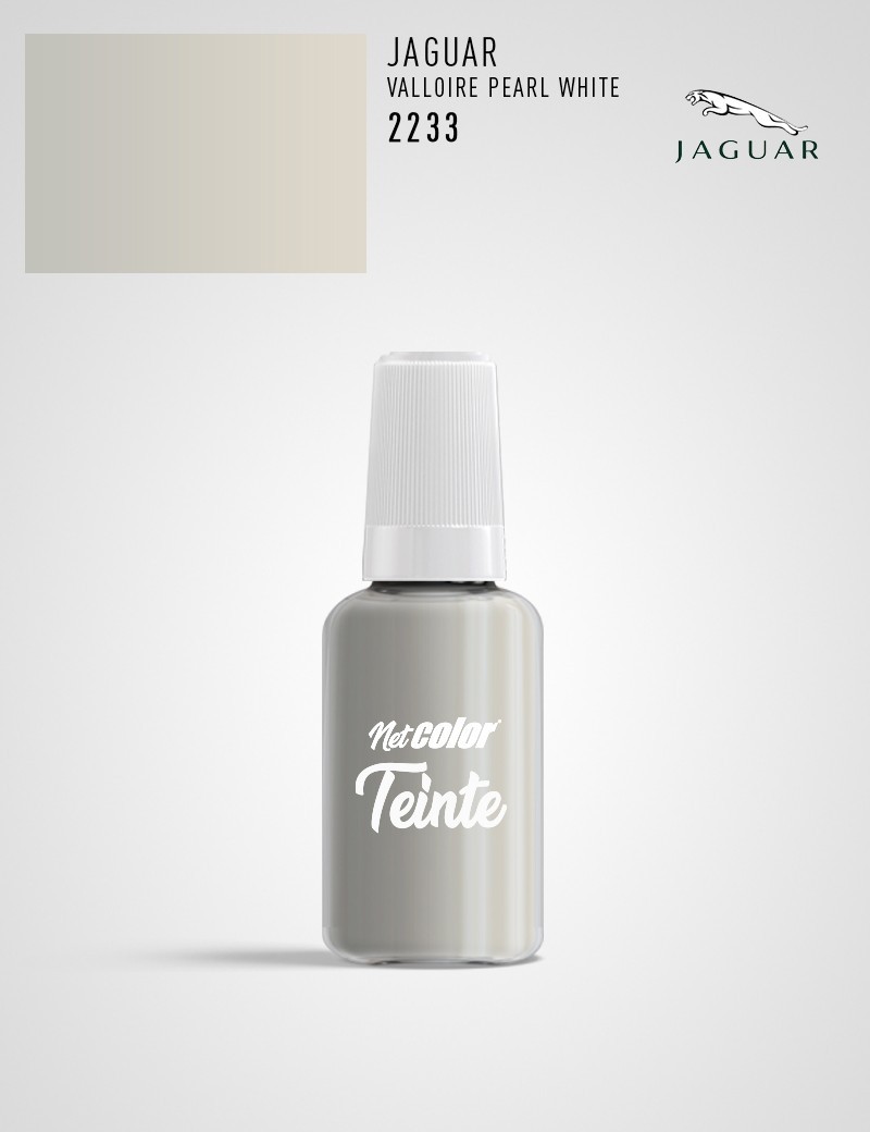 Flacon de Teinte Jaguar 2233 VALLOIRE PEARL WHITE