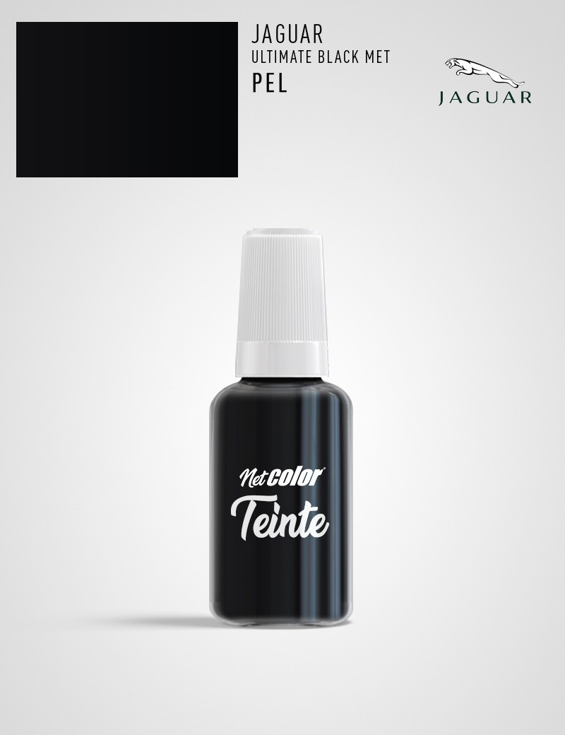 Flacon de Teinte Jaguar PEL ULTIMATE BLACK MET