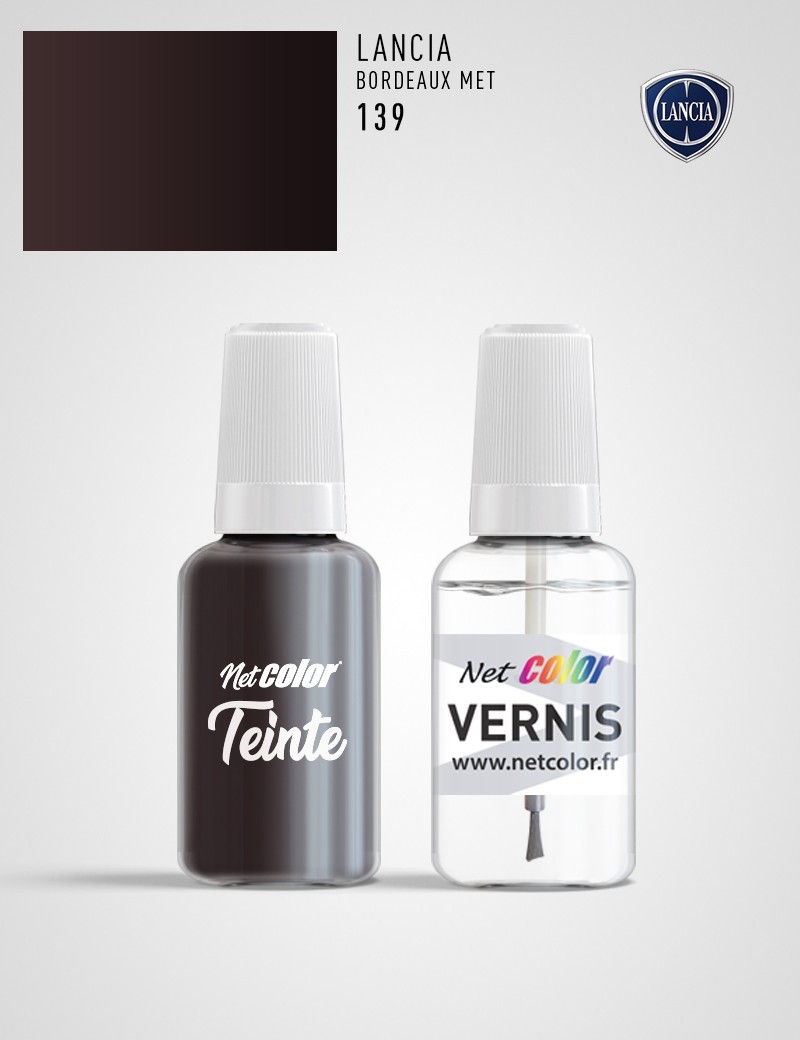 Kit Retouche Lancia 139 BORDEAUX MET Kit Retouche Lancia 139 BORDEAUX MET