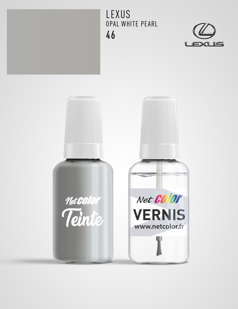 Kit Retouche Lexus 46 OPAL WHITE PEARL