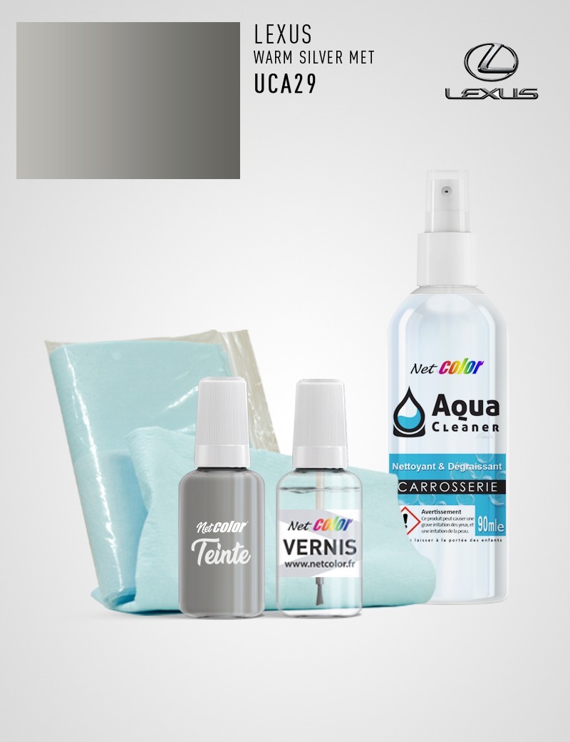 Maxi Kit Retouche Lexus UCA29 WARM SILVER MET Maxi Kit Retouche Lexus UCA29 WARM SILVER MET