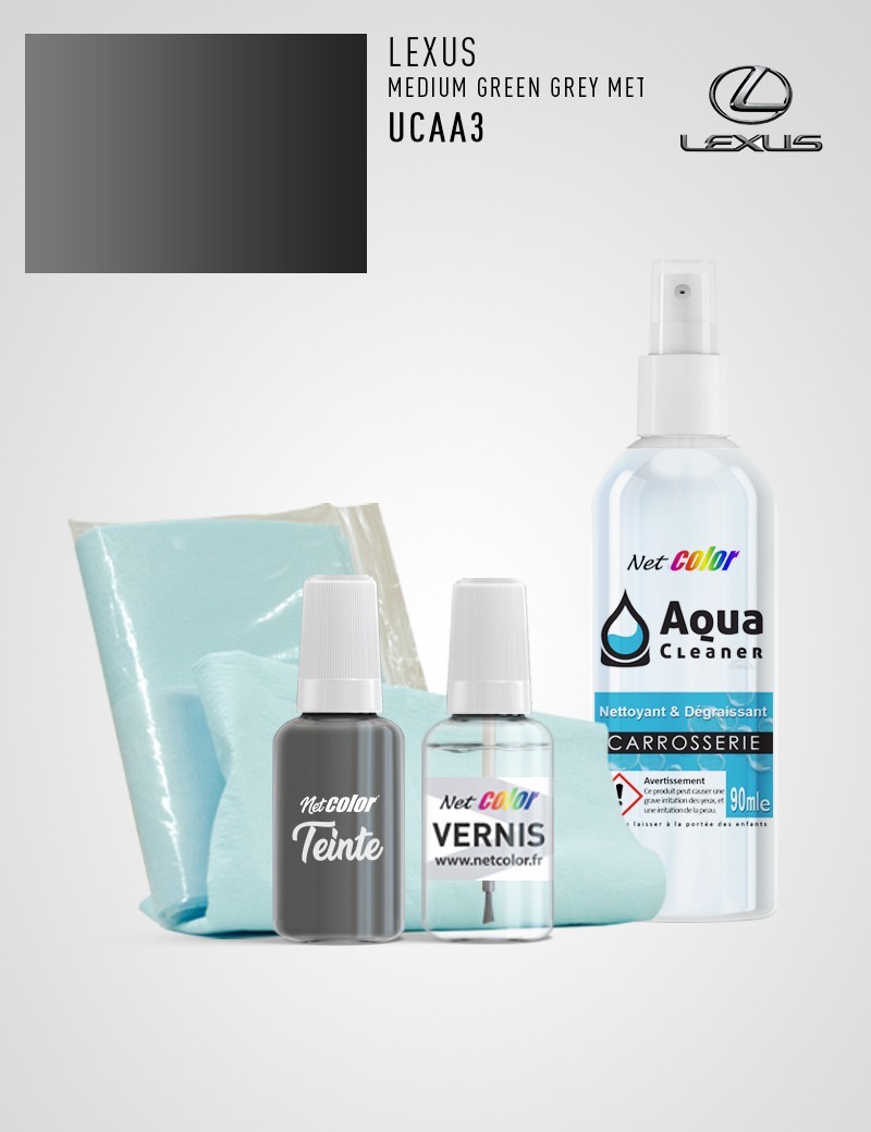 Maxi Kit Retouche Lexus UCAA3 MEDIUM GREEN GREY MET Maxi Kit Retouche Lexus UCAA3 MEDIUM GREEN GREY MET