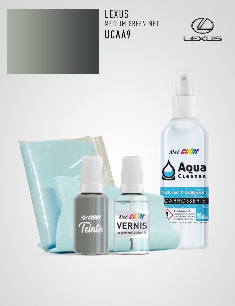 Maxi Kit Retouche Lexus UCAA9 MEDIUM GREEN MET Maxi Kit Retouche Lexus UCAA9 MEDIUM GREEN MET