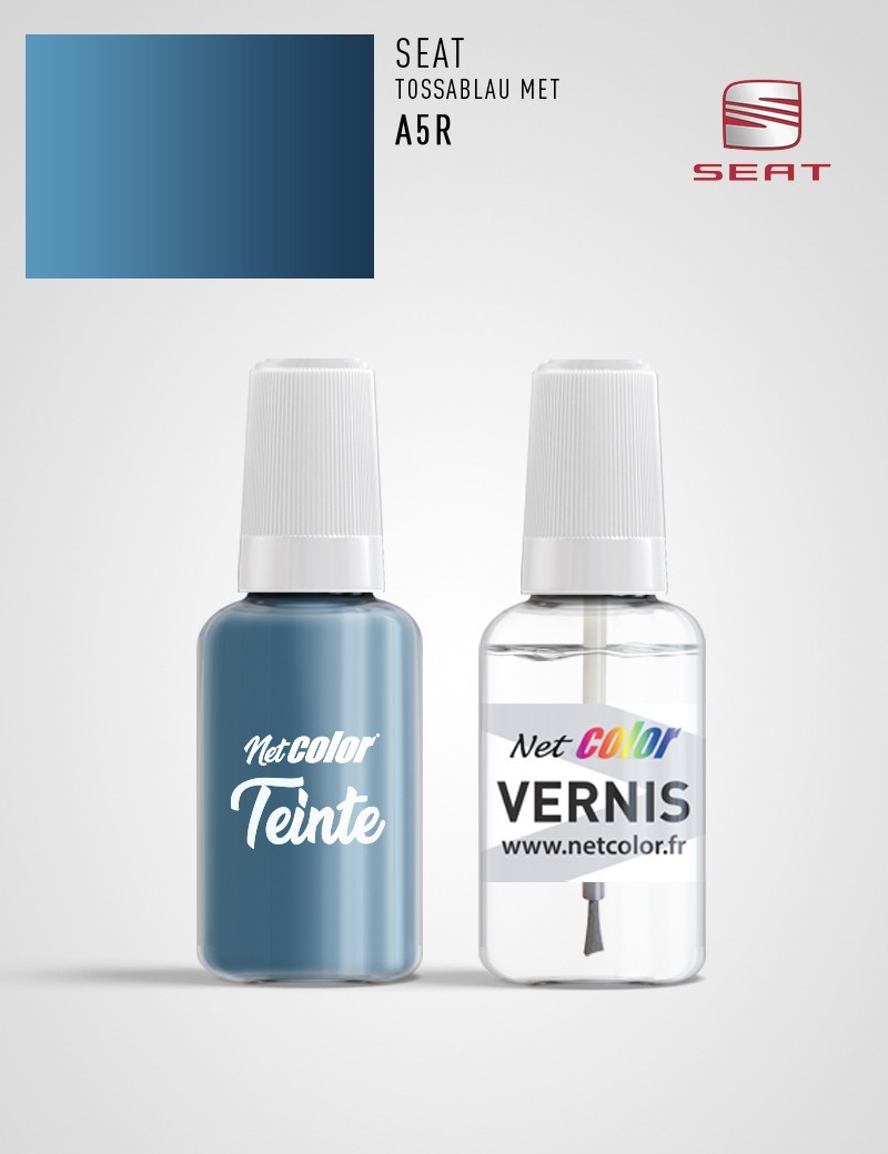 Kit Retouche Seat A5R TOSSABLAU MET Kit Retouche Seat A5R TOSSABLAU MET