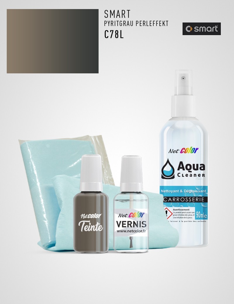 Maxi Kit Retouche Smart C78L PYRITGRAU PERLEFFEKT Maxi Kit Retouche Smart C78L PYRITGRAU PERLEFFEKT