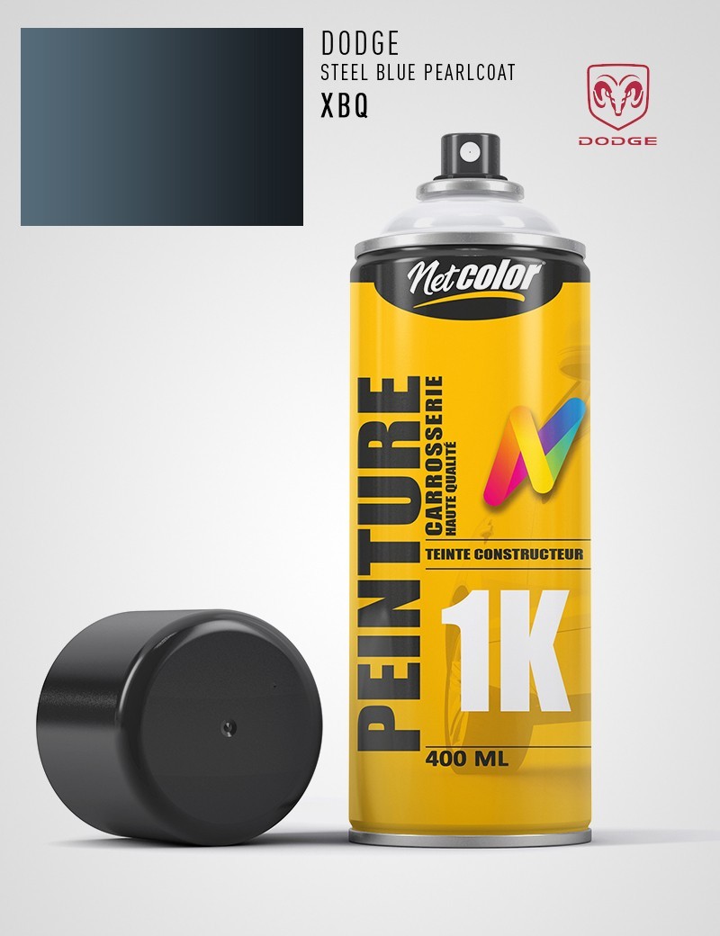 Bombe de Peinture Dodge XBQ STEEL BLUE PEARLCOAT Bombe de Peinture Dodge XBQ STEEL BLUE PEARLCOAT