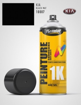Bombe de Peinture Kia 10007 BLACK MAT