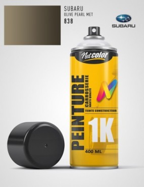 Bombe de Peinture Subaru 838 OLIVE PEARL MET
