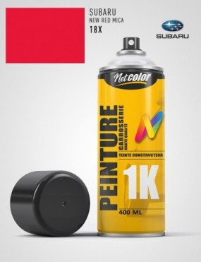 Bombe de Peinture Subaru 18X NEW RED MICA