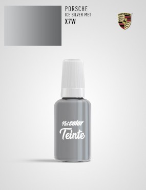 Flacon de Teinte Porsche X7W ICE SILVER MET