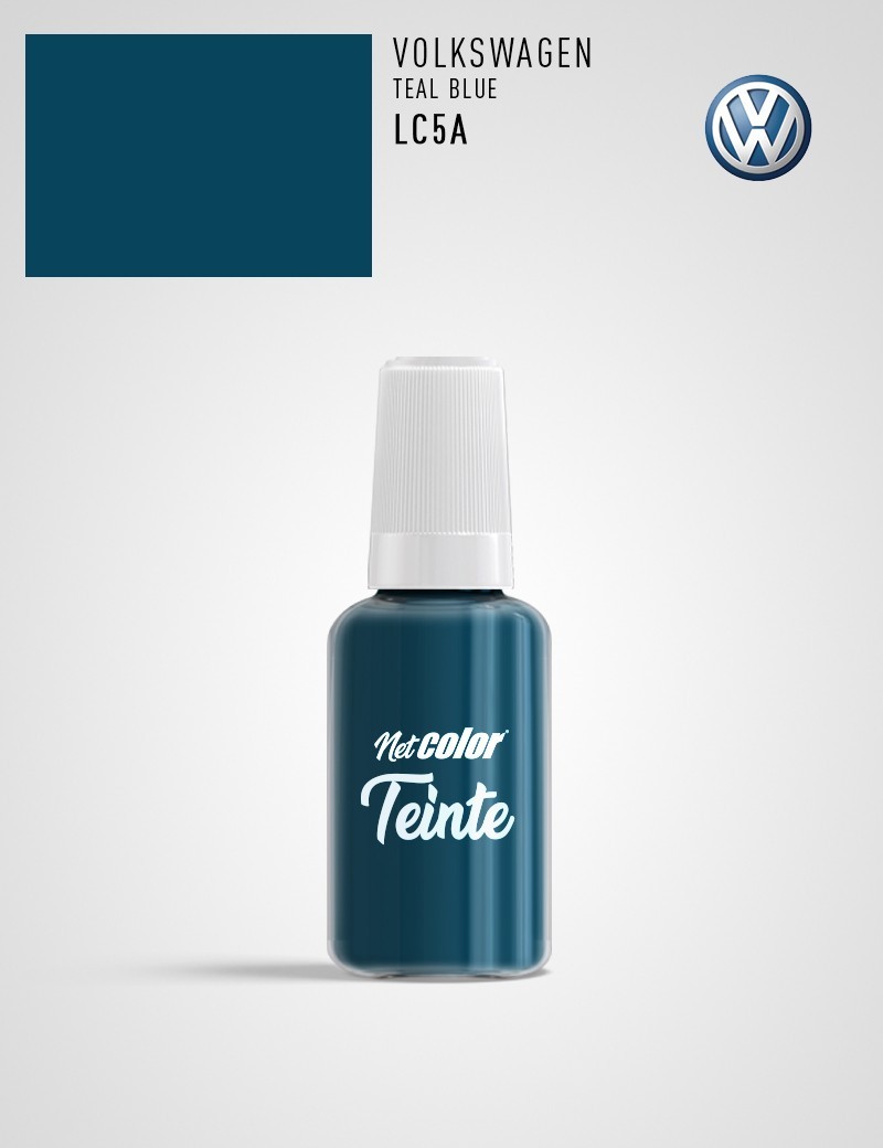 Flacon de Teinte Volkswagen LC5A TEAL BLUE