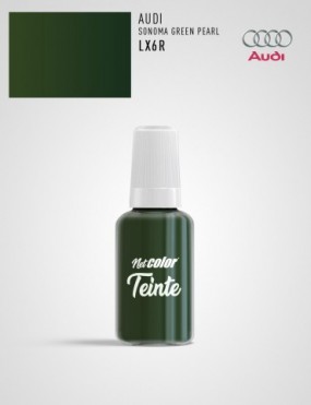 Flacon de Teinte Audi LX6R SONOMA GREEN PEARL