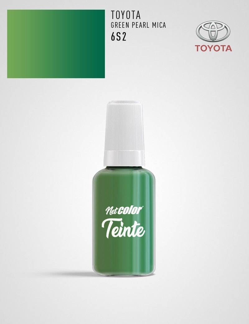 Flacon de Teinte Toyota 6S2 GREEN PEARL MICA