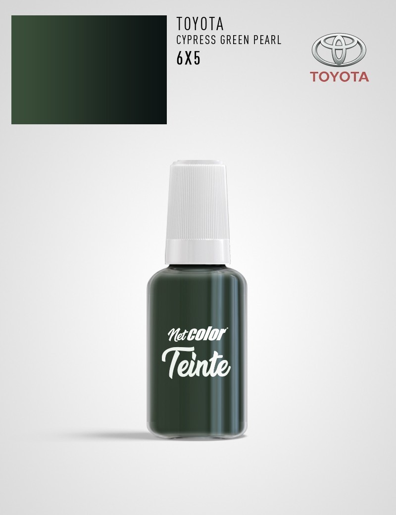 Flacon de Teinte Toyota 6X5 CYPRESS GREEN PEARL