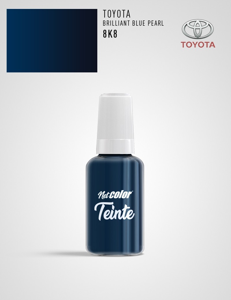 Flacon de Teinte Toyota 8K8 BRILLIANT BLUE PEARL