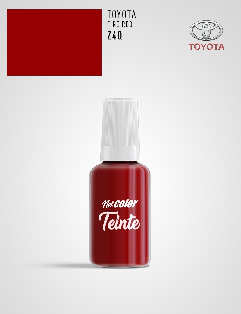 Flacon de Teinte Toyota Z4Q FIRE RED