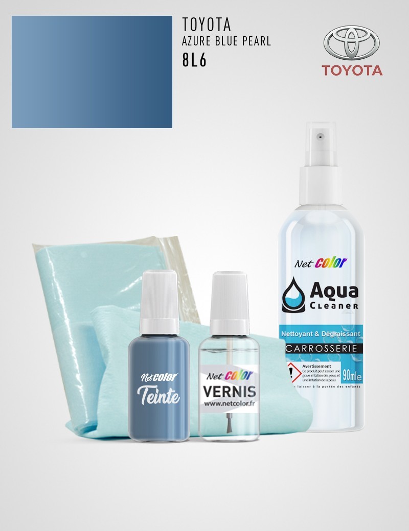 Maxi Kit Retouche Toyota 8L6 AZURE BLUE PEARL