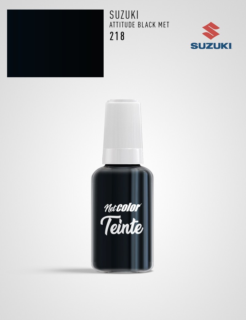 Flacon de Teinte Suzuki 218 ATTITUDE BLACK MET