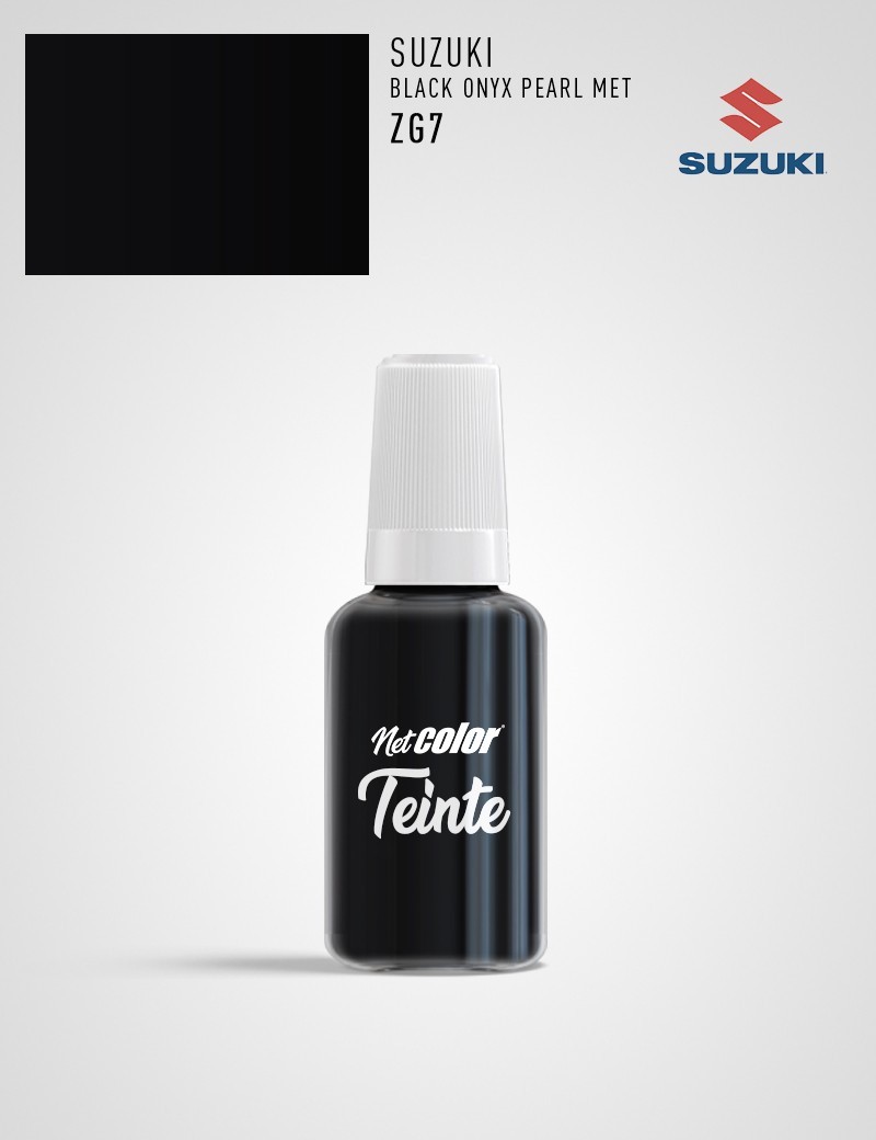 Flacon de Teinte Suzuki ZG7 BLACK ONYX PEARL MET