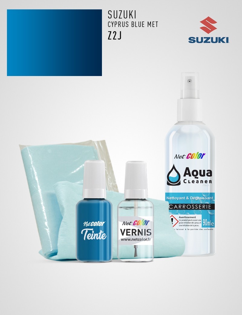 Maxi Kit Retouche Suzuki Z2J CYPRUS BLUE MET