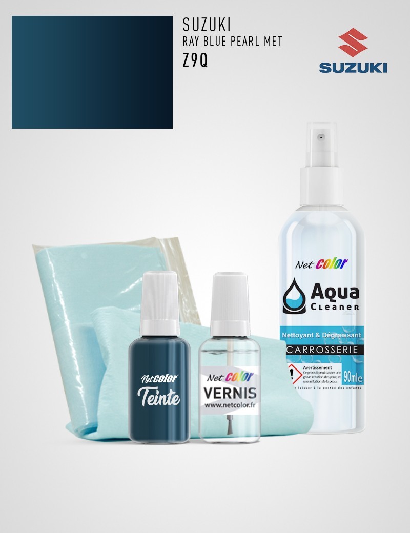 Maxi Kit Retouche Suzuki Z9Q RAY BLUE PEARL MET