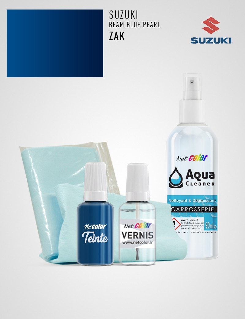 Maxi Kit Retouche Suzuki ZAK BEAM BLUE PEARL