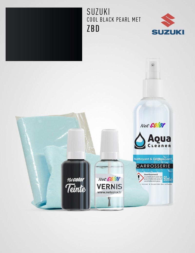 Maxi Kit Retouche Suzuki ZBD COOL BLACK PEARL MET