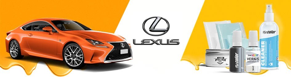 Gamme De Stylo Retouche Pour Lexus | Netcolor